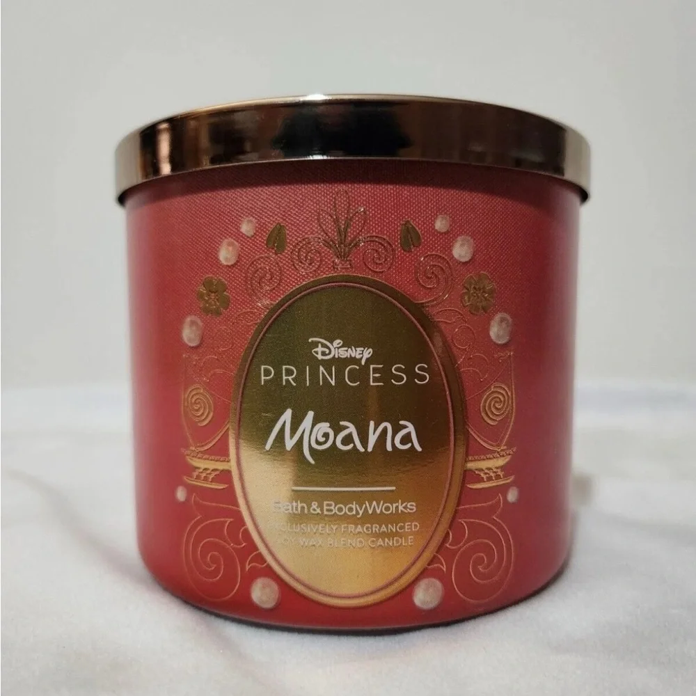Disney Bath & Body Works Moana 3 Wick Candle